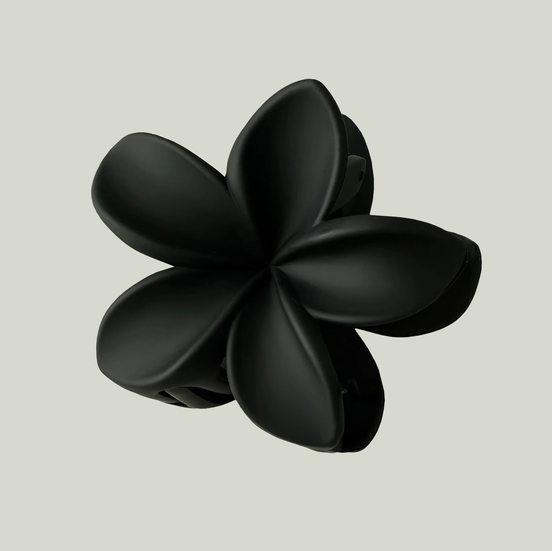 Black Flower Hair Clip