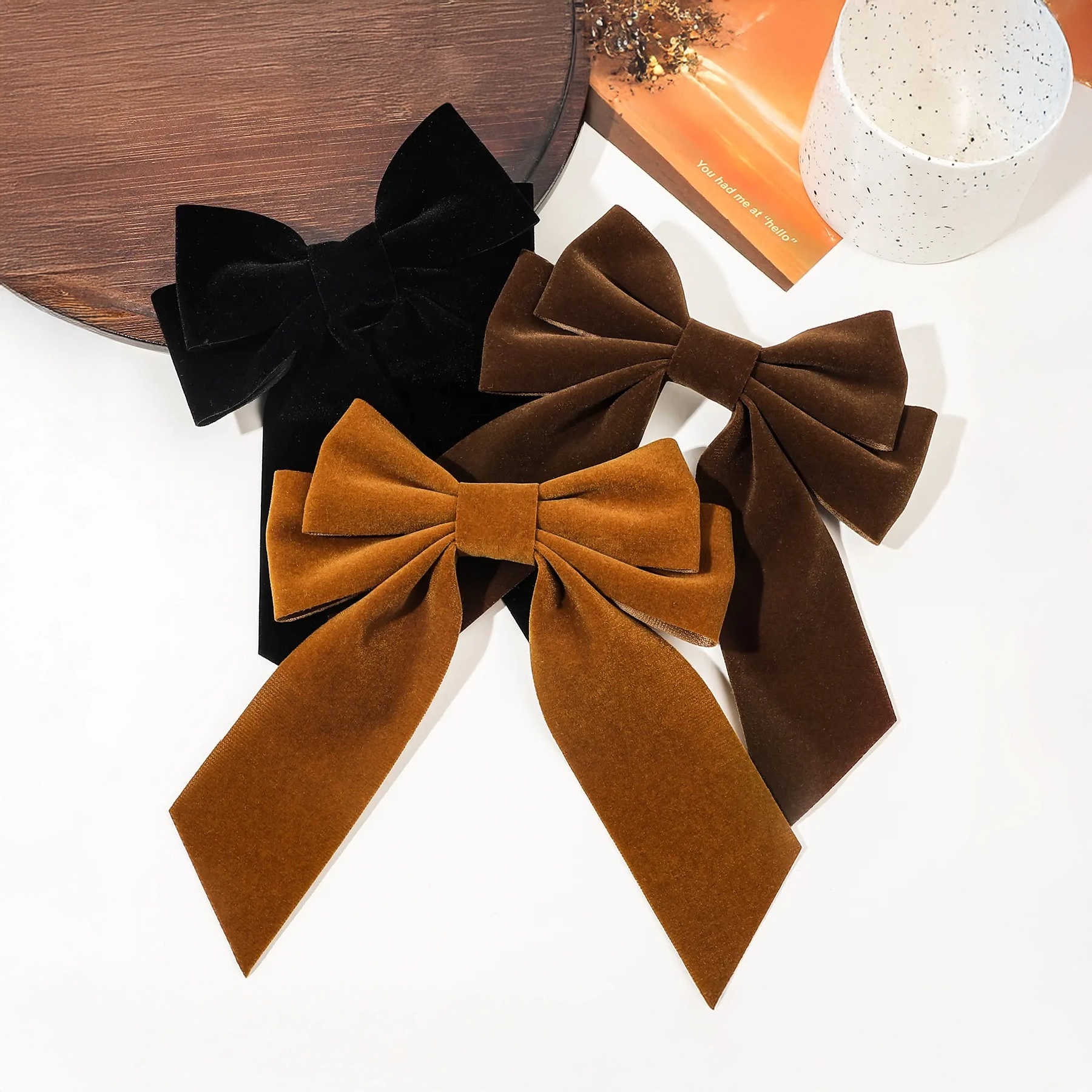 Ribbons Hair Clips