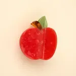 Apple Hair Claw