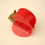 Apple Hair Claw