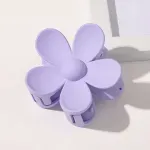 Purple Daisy Hair Claw