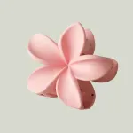 Pink Flower Hair Clip