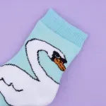 Swan Baby Socks